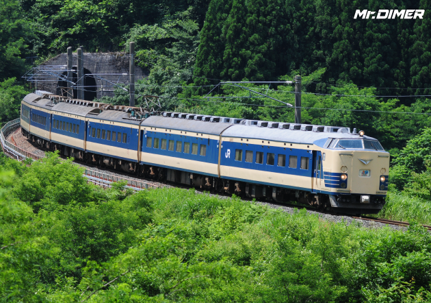 特急型寝台電車583系(JR東日本N1／N2編成)スマホケース製作中 | Mr.DIMER